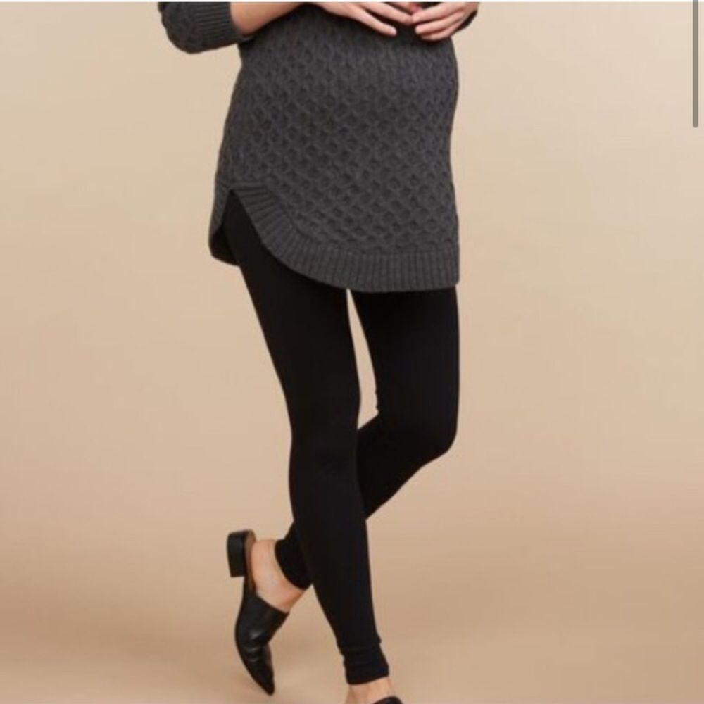 Maternity Leggings Black Full Length